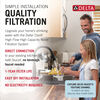 High Flow High Capacity Under Sink Water Filtration System
