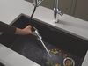 Single Handle Pull-Down Kitchen Faucet With Spring Spout