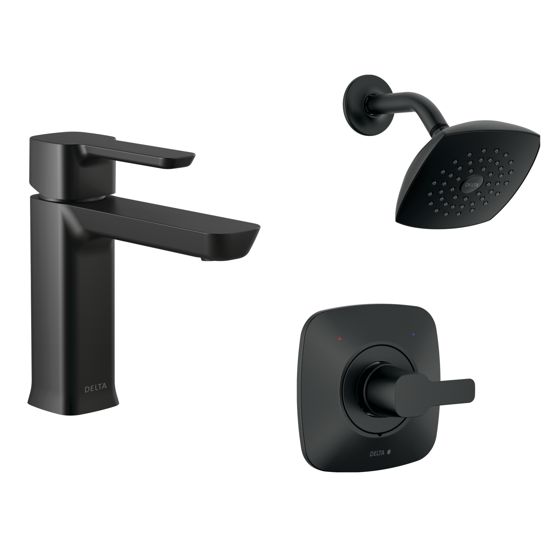Single-Hole Lavatory Faucet with Shower Trim Bundle - 14 Series
