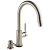 Single Handle Pull-Down Touch<sub>2</sub>O® Technology Kitchen Faucet with Touchless Technology