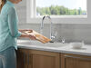 Single Handle Pull-Down Touch<sub>2</sub>O® Technology Kitchen Faucet with Touchless Technology