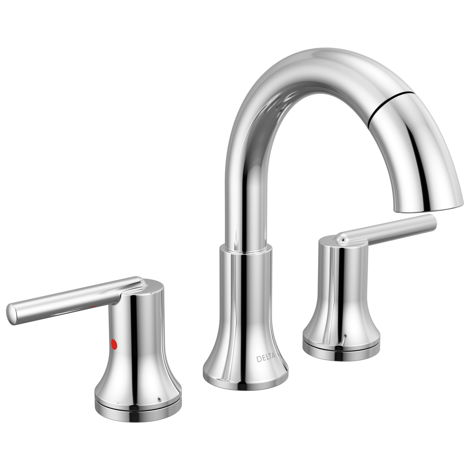 Two Handle Widespread Pull-Down Bathroom Faucet