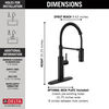 Single-Handle Pull-Down Spring Kitchen Faucet (Recertified)