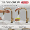 Touch<sub>2</sub>O® Technology Kitchen Faucet with Touchless Technology