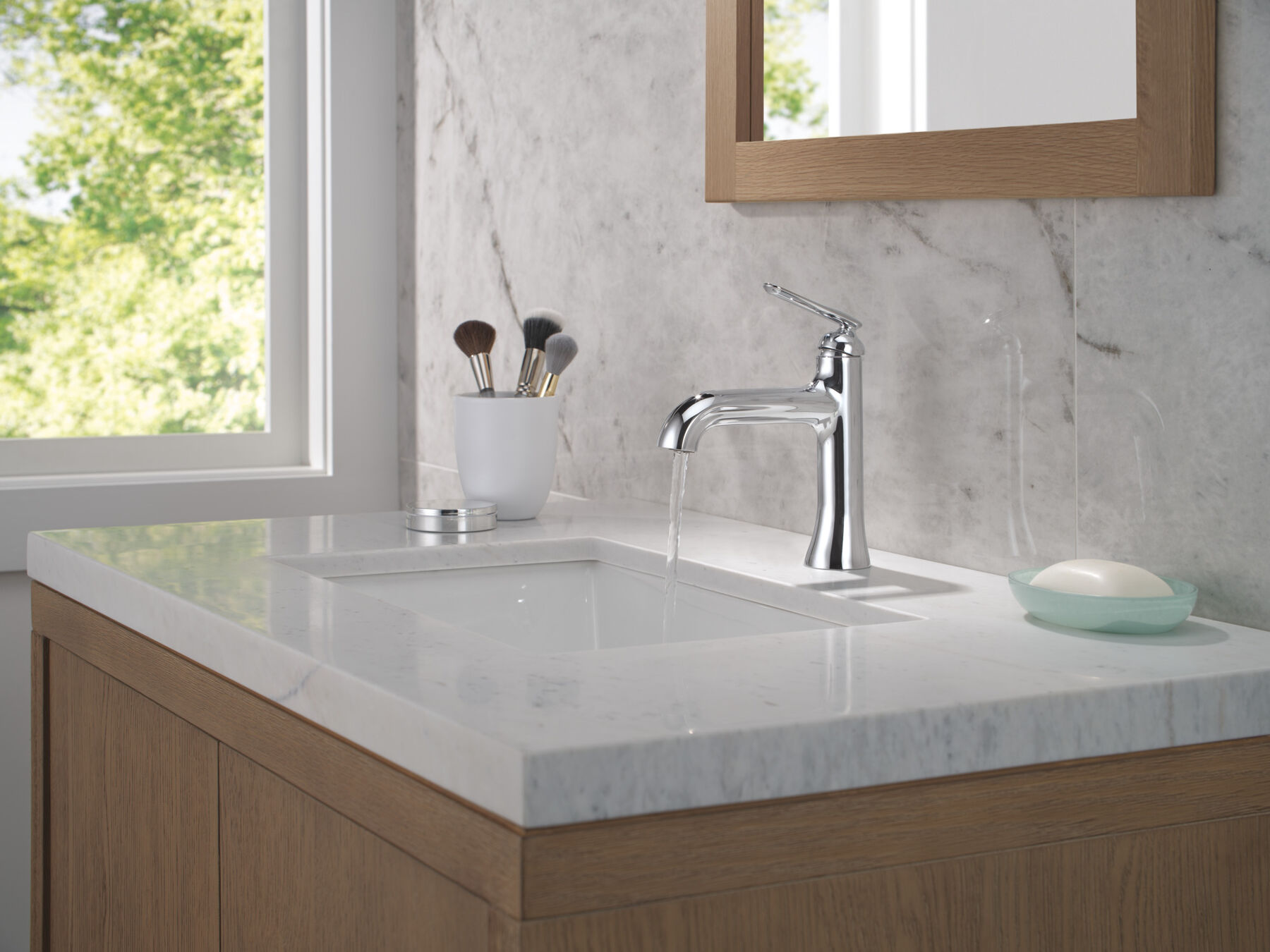 Single Handle Bathroom Faucet, image 2