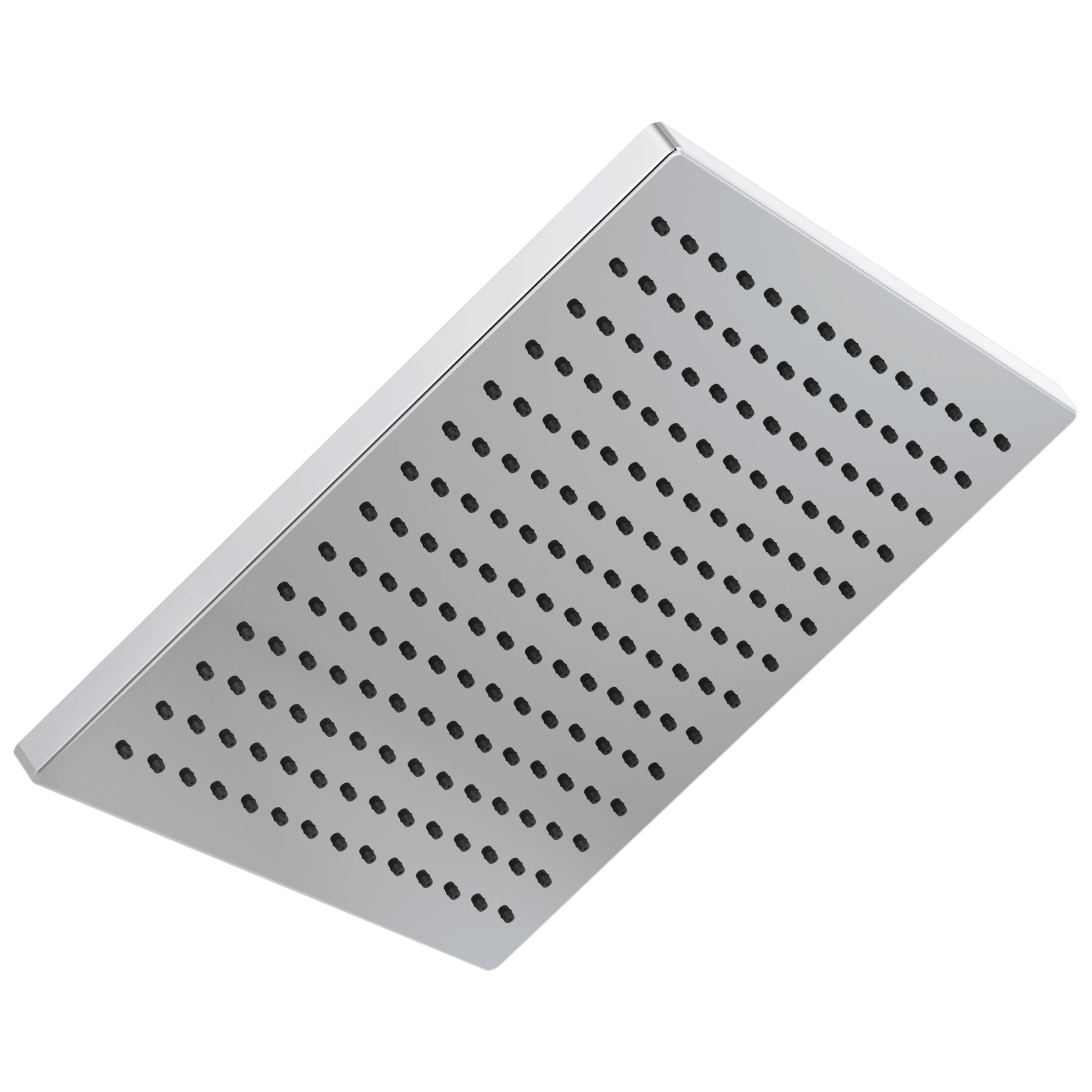 Single-Setting Metal Raincan Shower Head