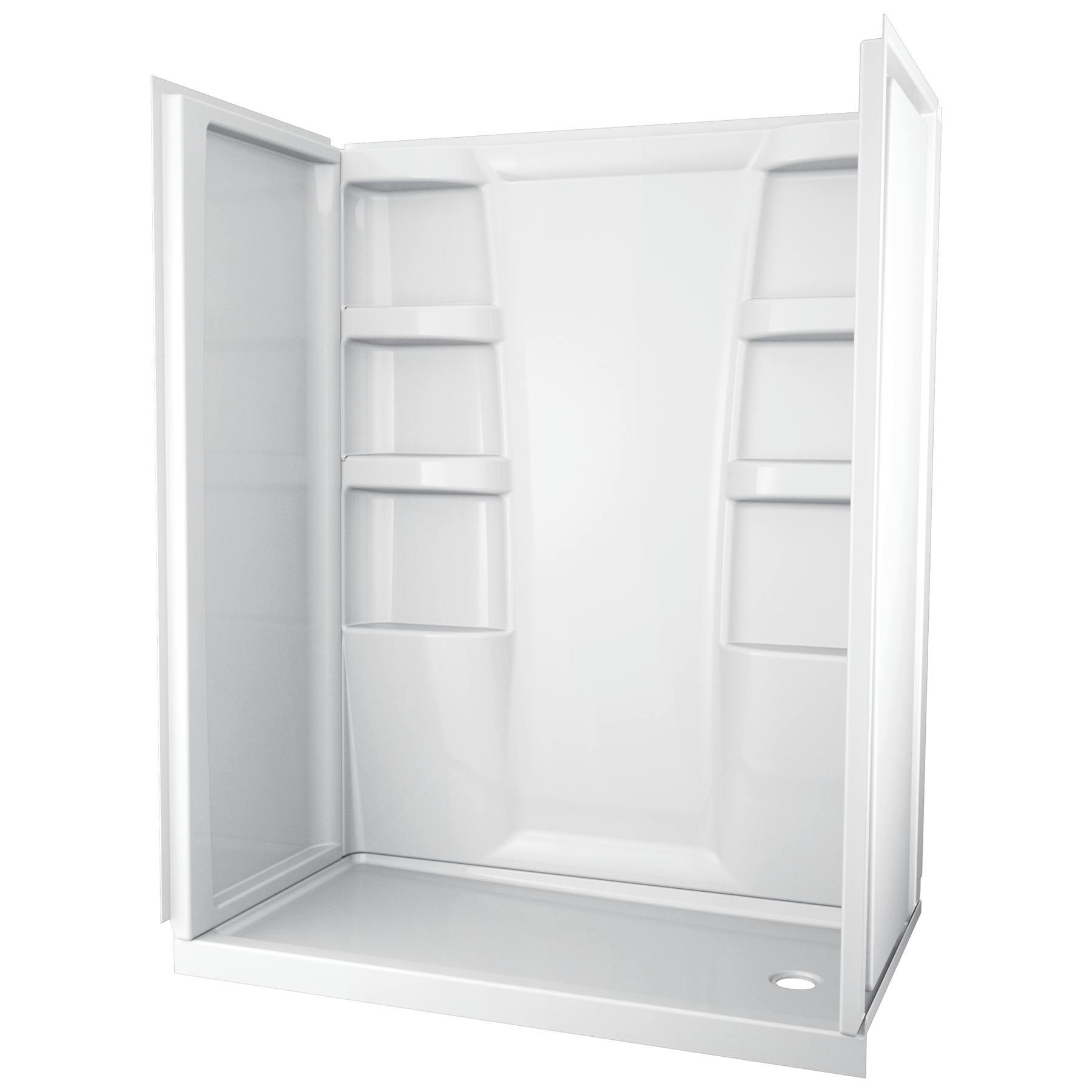 ProCrylic 60 in. x 32 in. Shower Surround, image 11