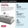 33&rdquo; Drop-In Top Mount&nbsp;16 Gauge Workstation Kitchen Sink Single Bowl&nbsp;with WorkFlow&trade; Ledge and Accessories