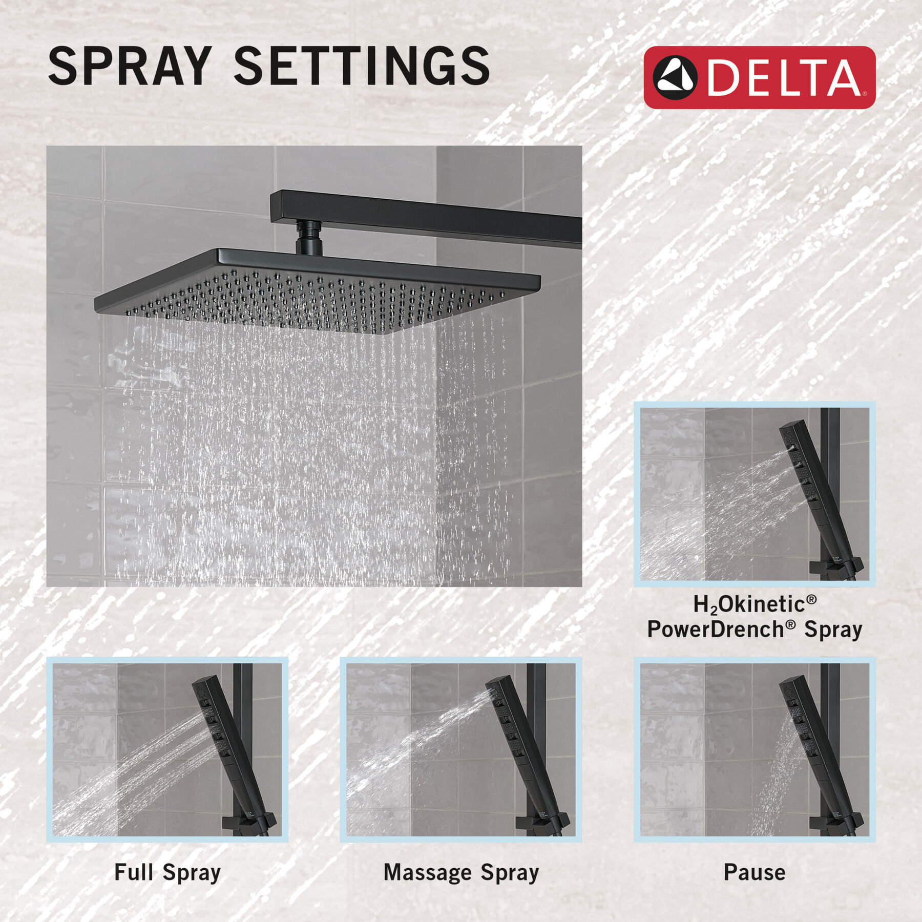 Shower Column Bundle - Angular, image 1