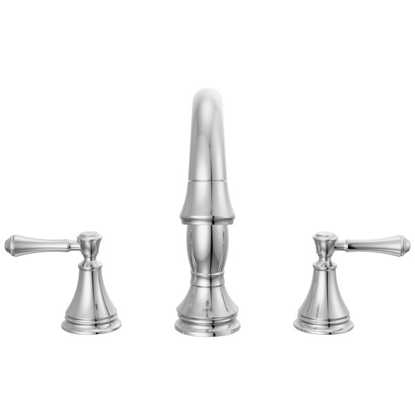 Two Handle Widespread Pull-Down Bathroom Faucet