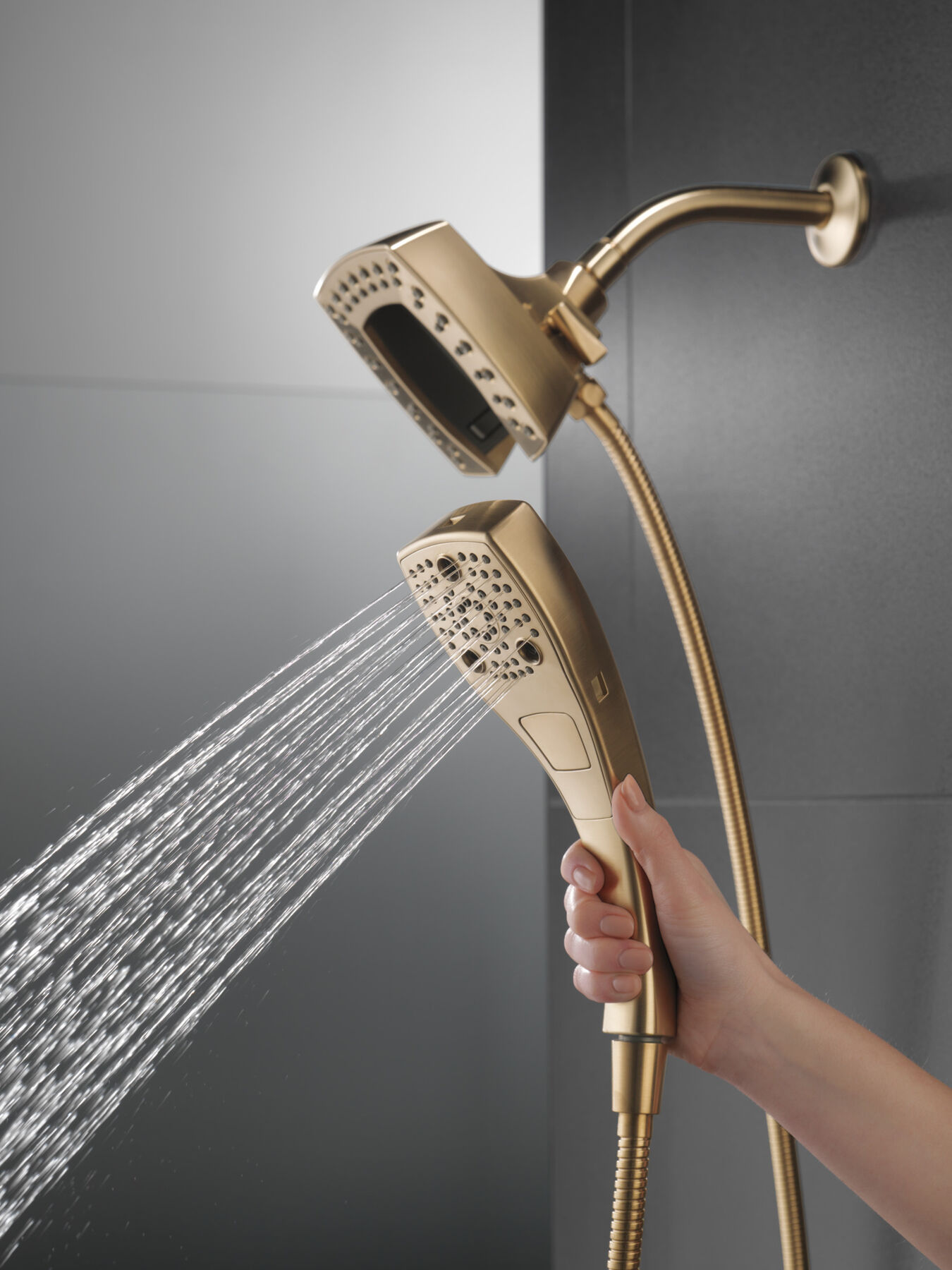 H<sub>2</sub>Okinetic® In2ition® 5-Setting Two-in-One Shower (Recertified), image 5