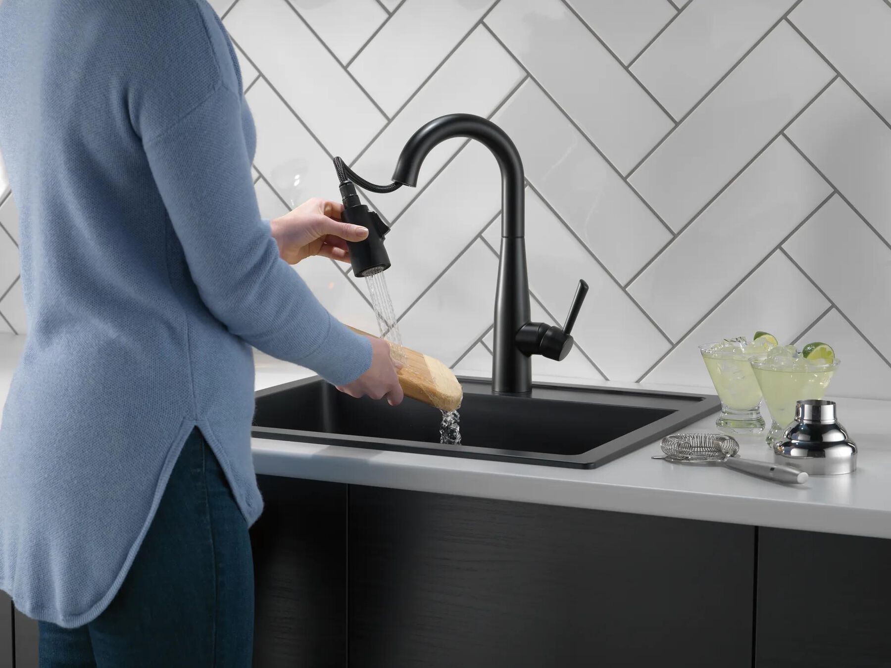 Pull-Down Prep Faucet  (Recertified)