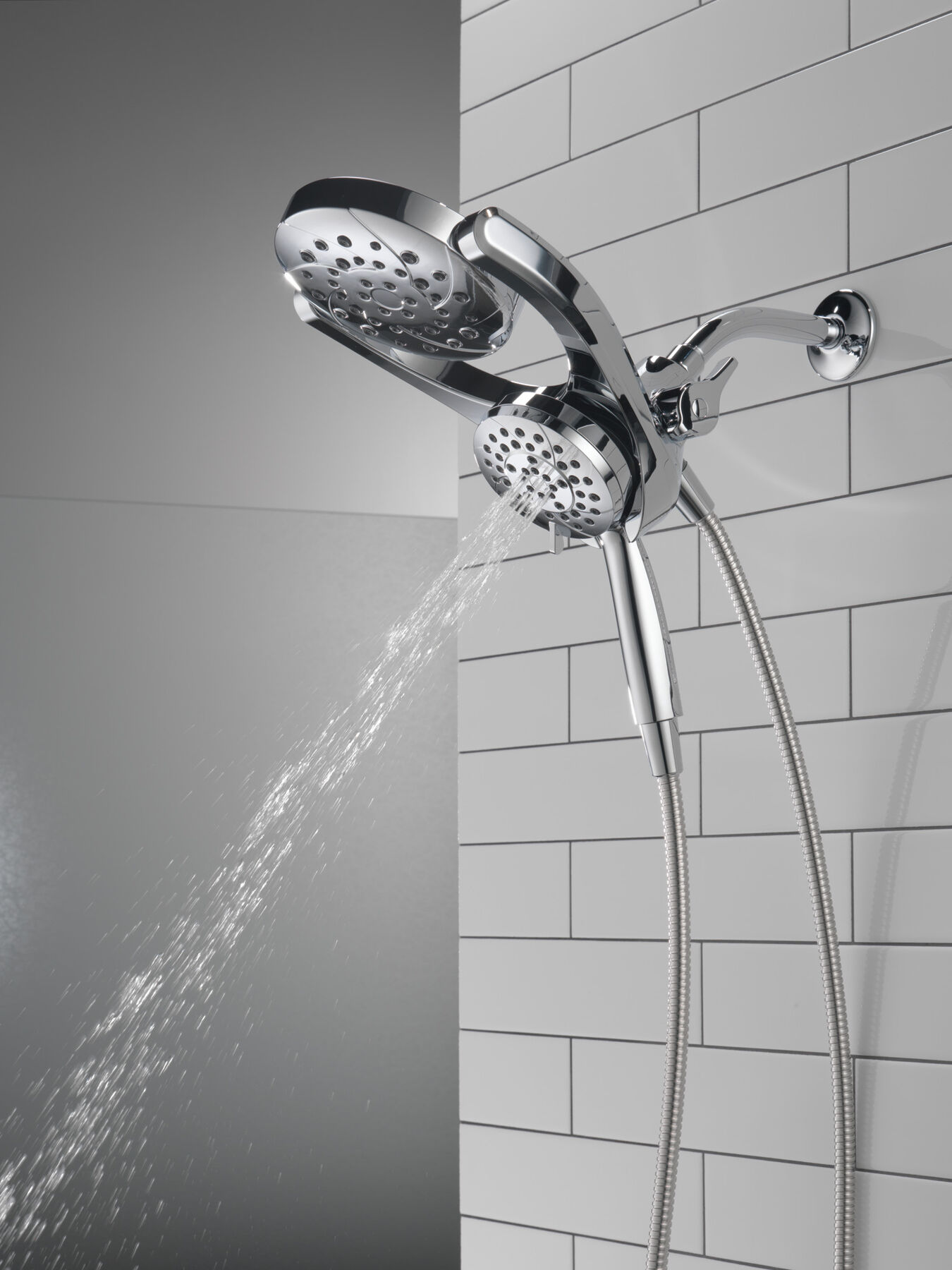 4-Setting HydroRain Showerhead (Recertified), image 5