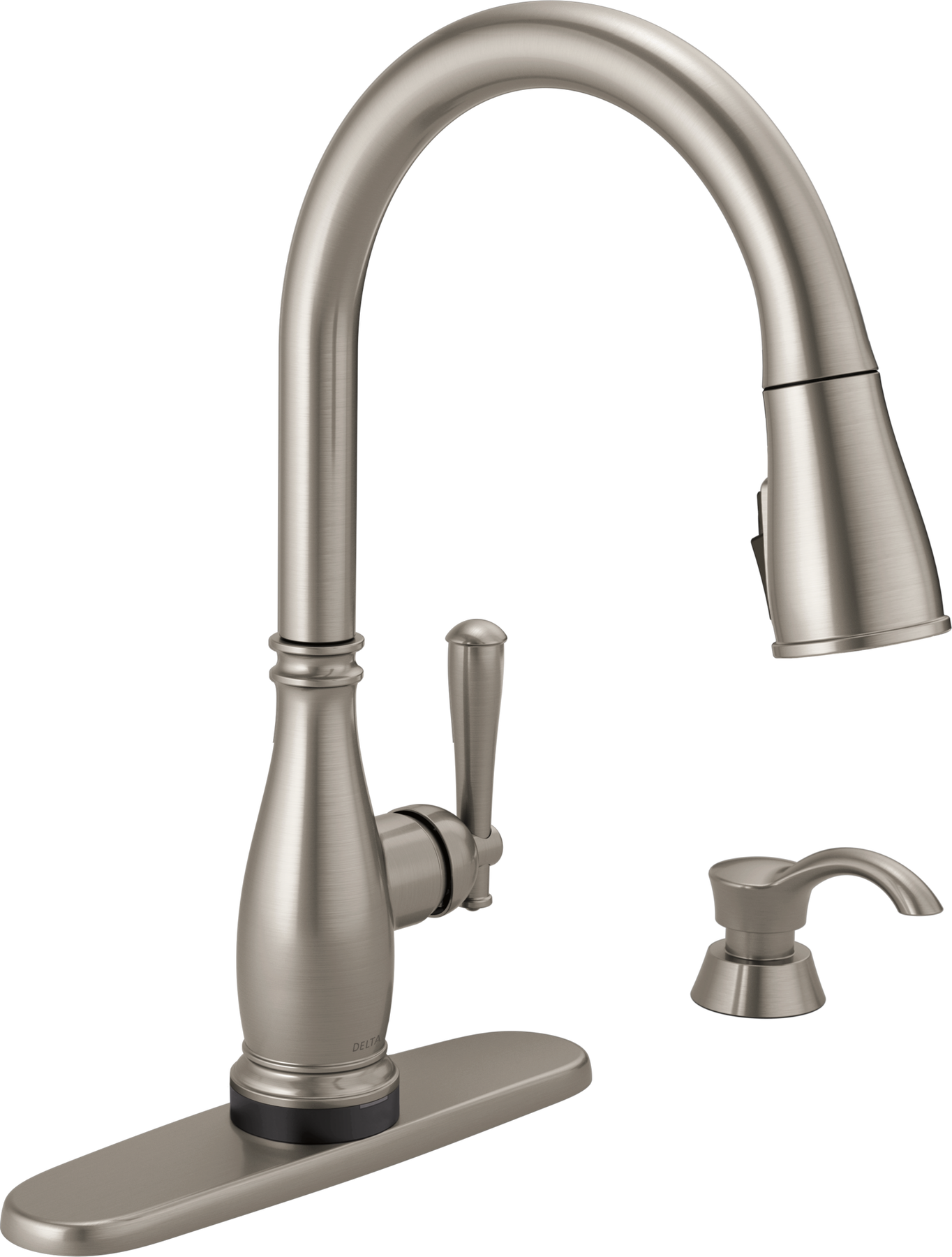Single Handle Pull-Down Kitchen Faucet with Touch2O&reg; and ShieldSpray&reg; Technologies