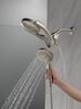 HydroRain® 4-Setting Two-in-One Shower Head (Recertified)