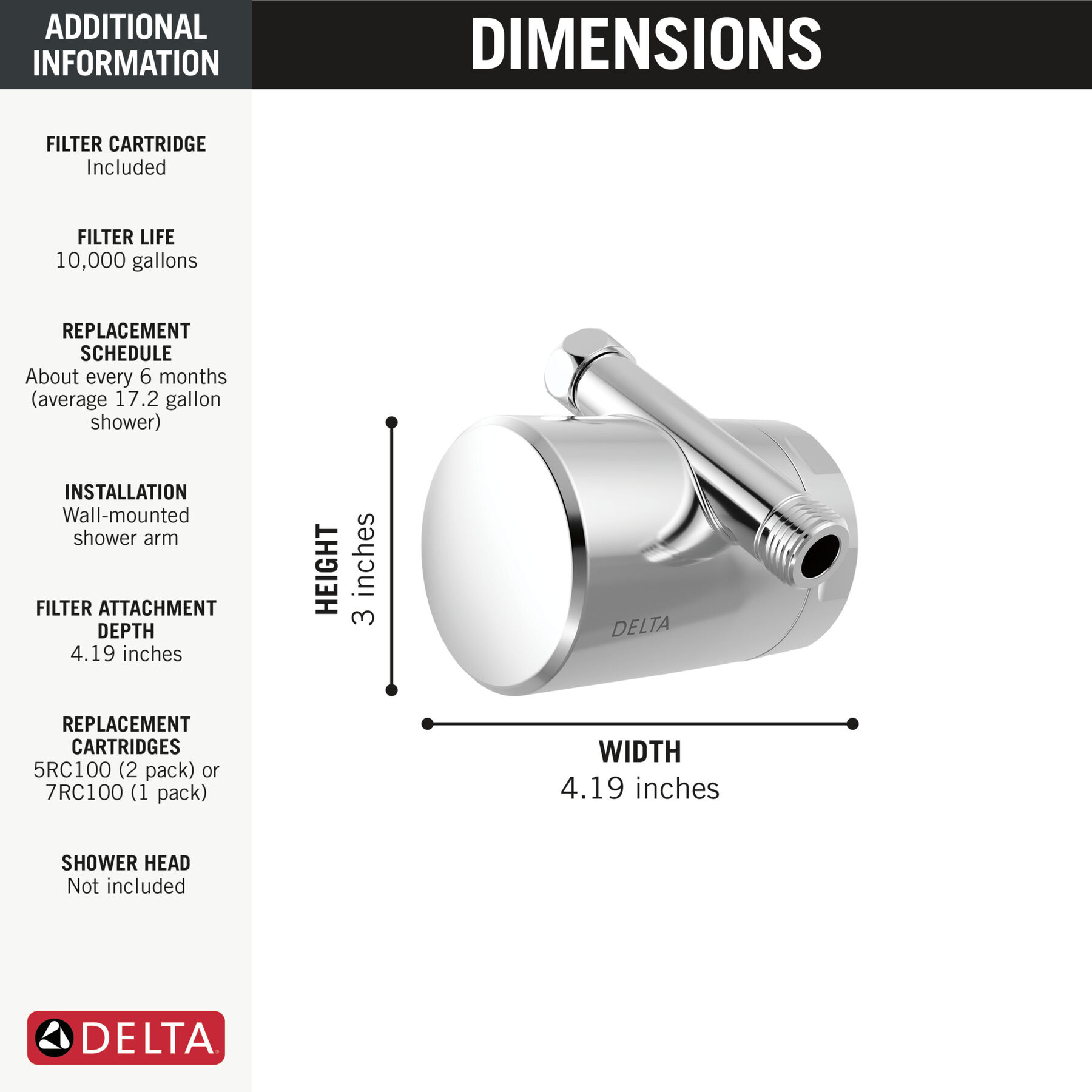 Standard Shower Filter Attachment, image 17