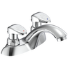 Two Handle Metering Slow-Close Bathroom Faucet