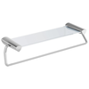 24" Towel Bar with Glass Shelf