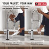 Touch2O&reg; Technology Kitchen Faucet with Touchless Technology