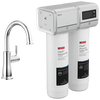2-Stage Water Filtration System with Beverage Faucet Bundle