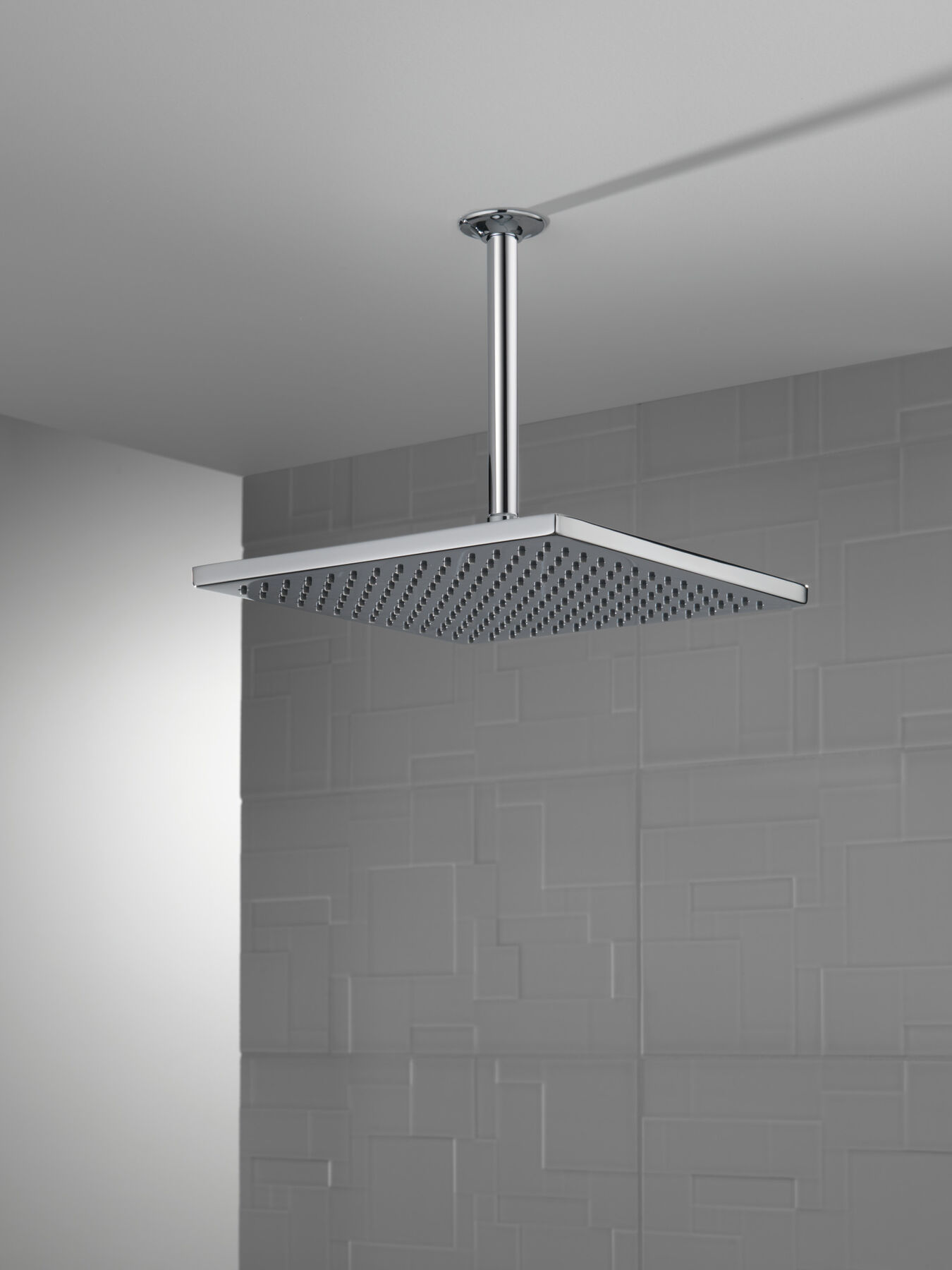 Single-Setting Metal Raincan Shower Head, image 4