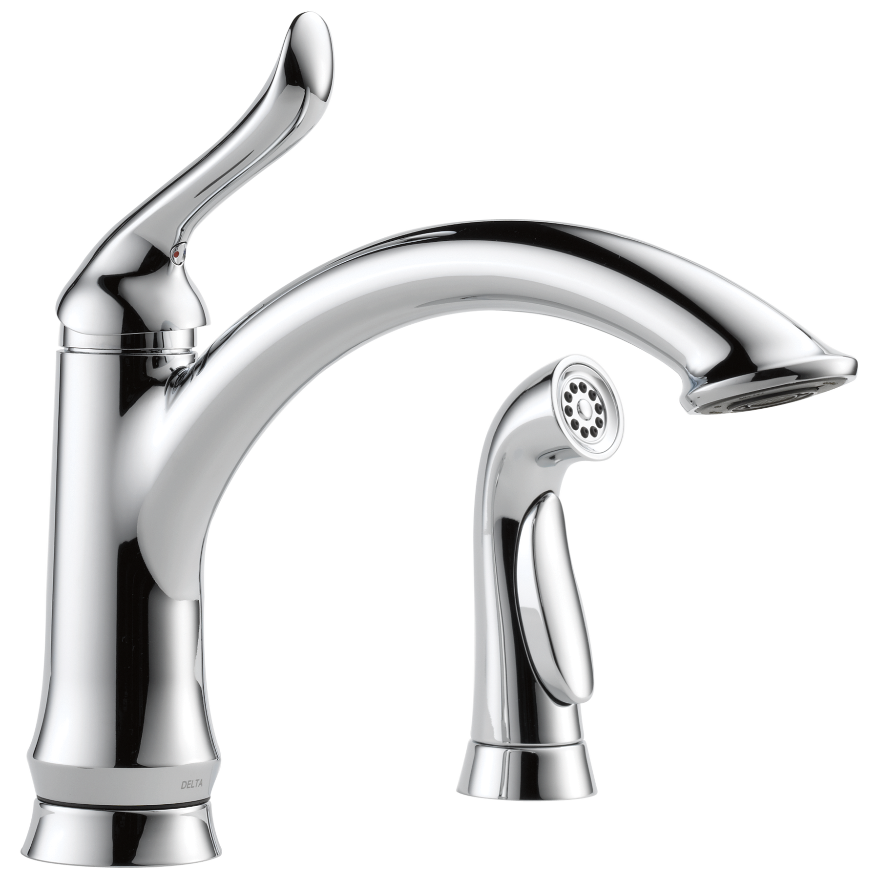 Single Handle Kitchen Faucet with Spray