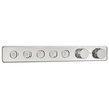 Traditional High Flow Push Button Thermostatic Trim - 5 Outlet