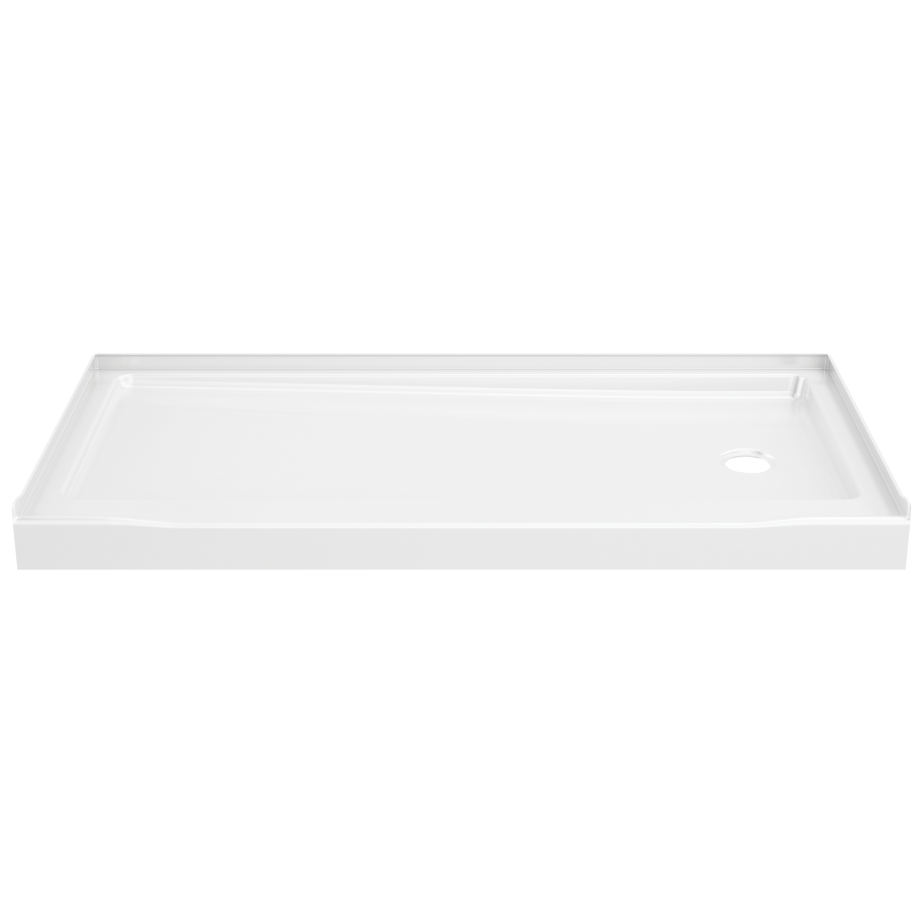 Classic 500 Shower Base 60"x30" Right Drain