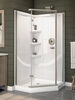 38" Frameless Neo Angle Shower Enclosure
