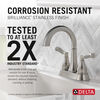Two Handle Centerset Bathroom Faucet