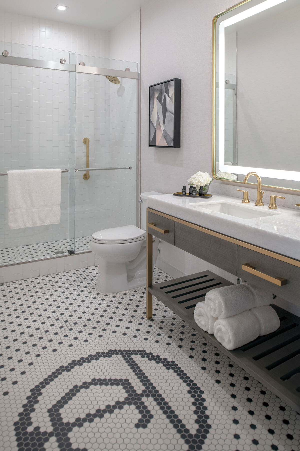 Two Handle Widespread Bathroom Faucet (Recertified), image 1