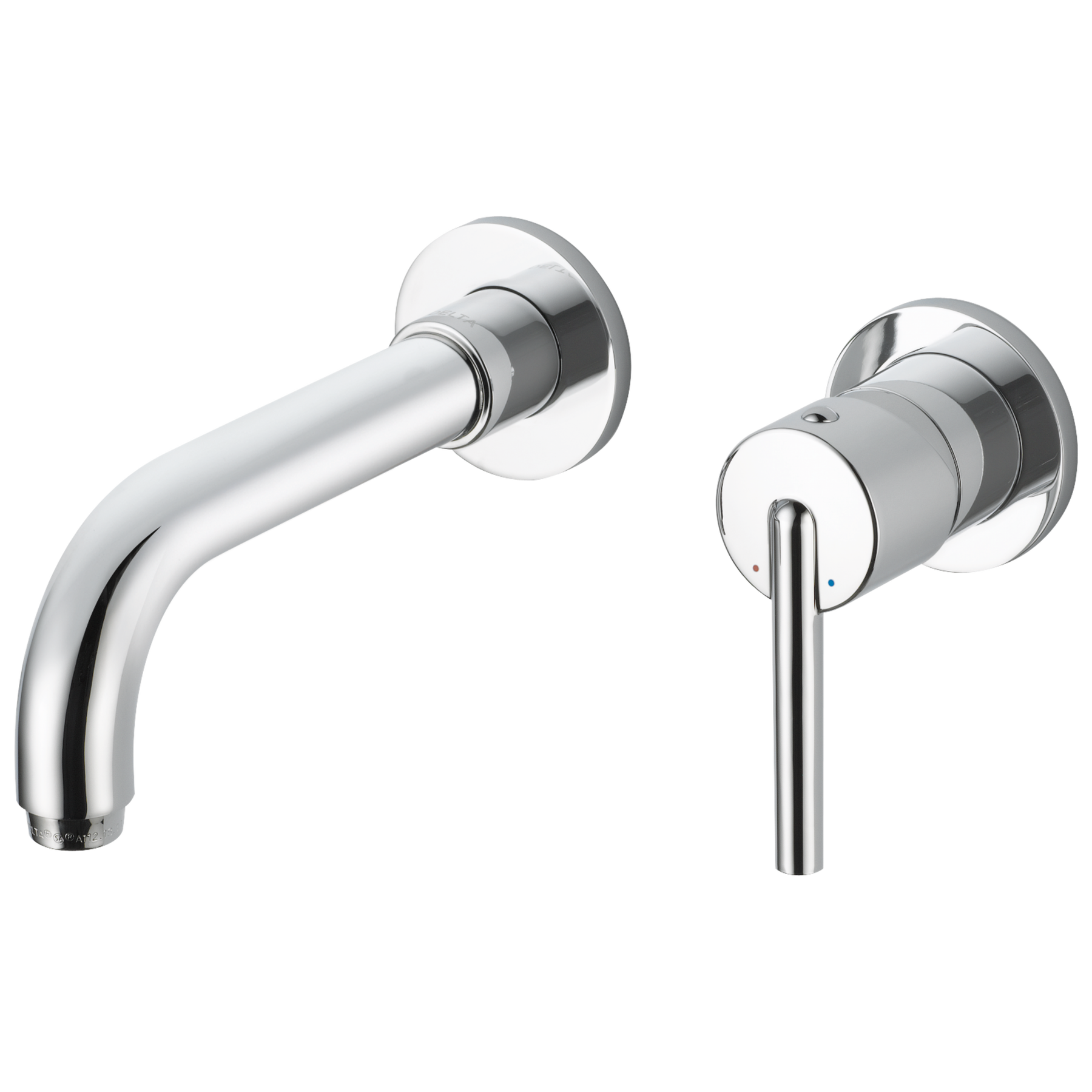 Single Handle Wall Mount Bathroom Faucet Trim (Recertified)