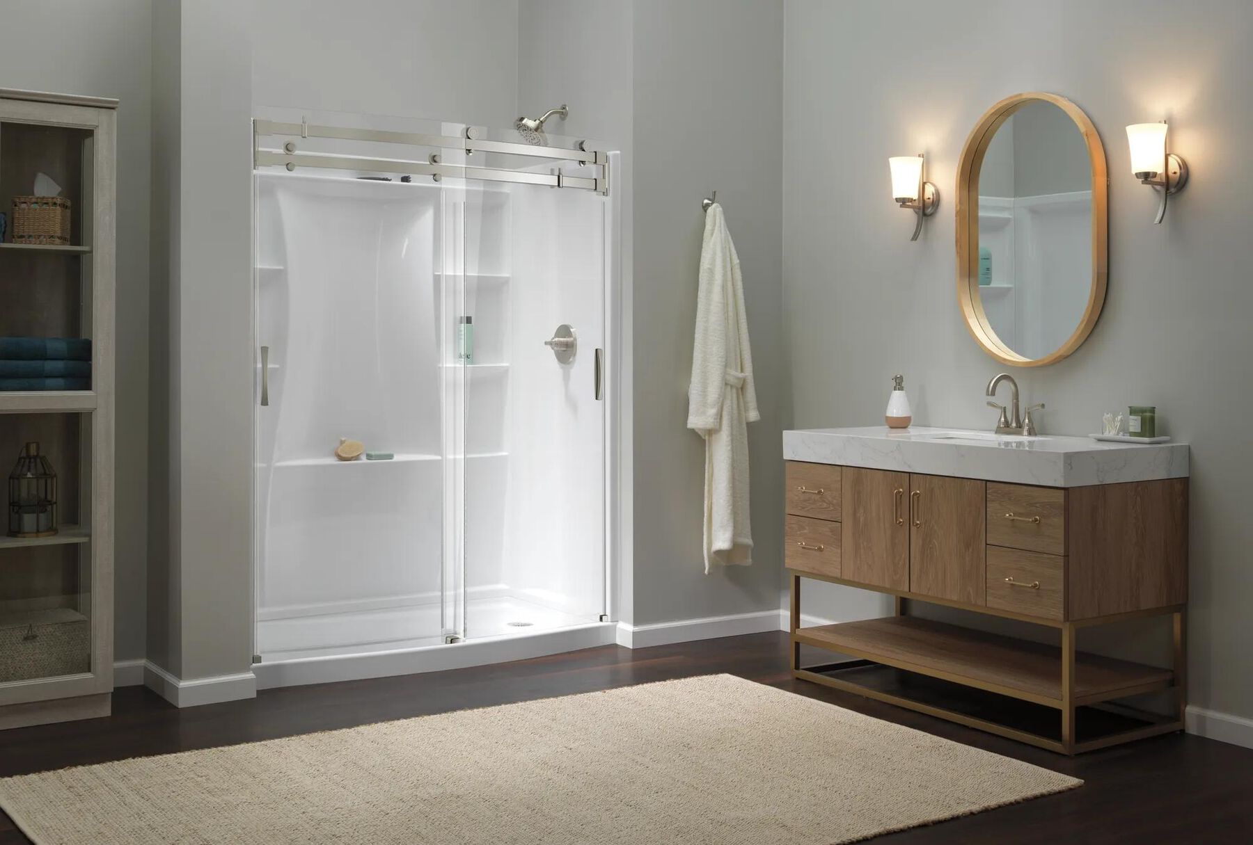 60"x32" Classic 500 Shower Wall