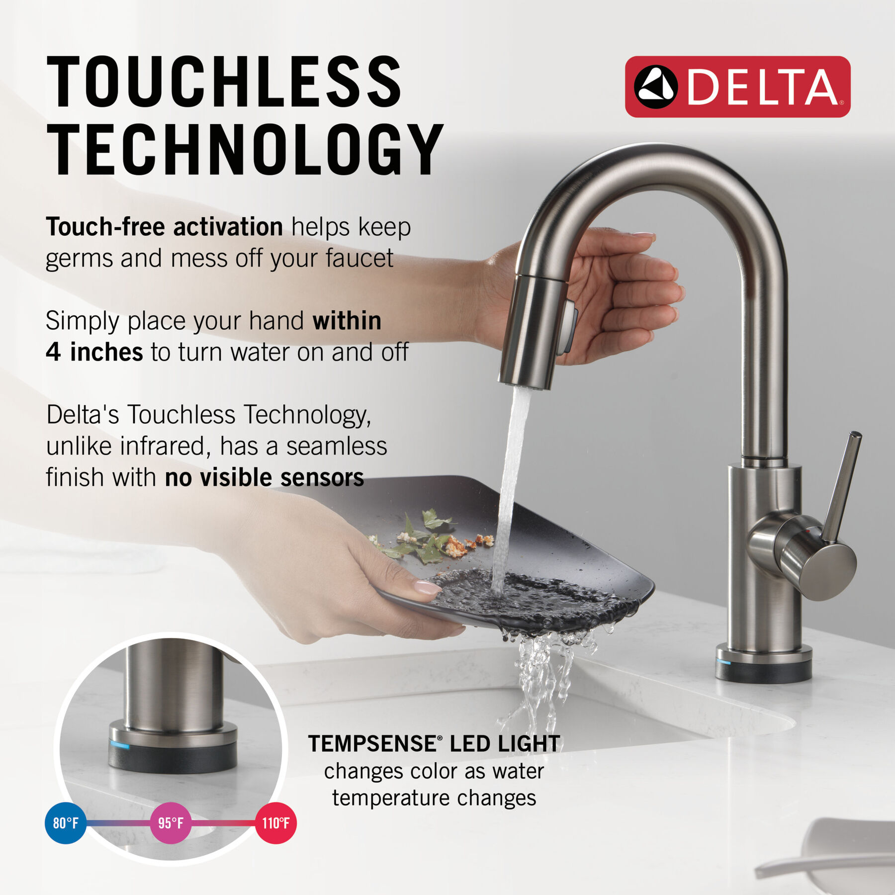 Touch2O® Bar / Prep Faucet with Touchless Technology, image 10
