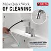 Two Handle Centerset Pull-Down Bathroom Faucet
