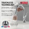 Touch<sub>2</sub>O&reg; Technology Kitchen Faucet with Touchless Technology