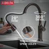 Single Handle Pull-Down Kitchen Faucet