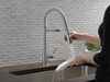 Single-Handle Pull-Down Spring Kitchen Faucet