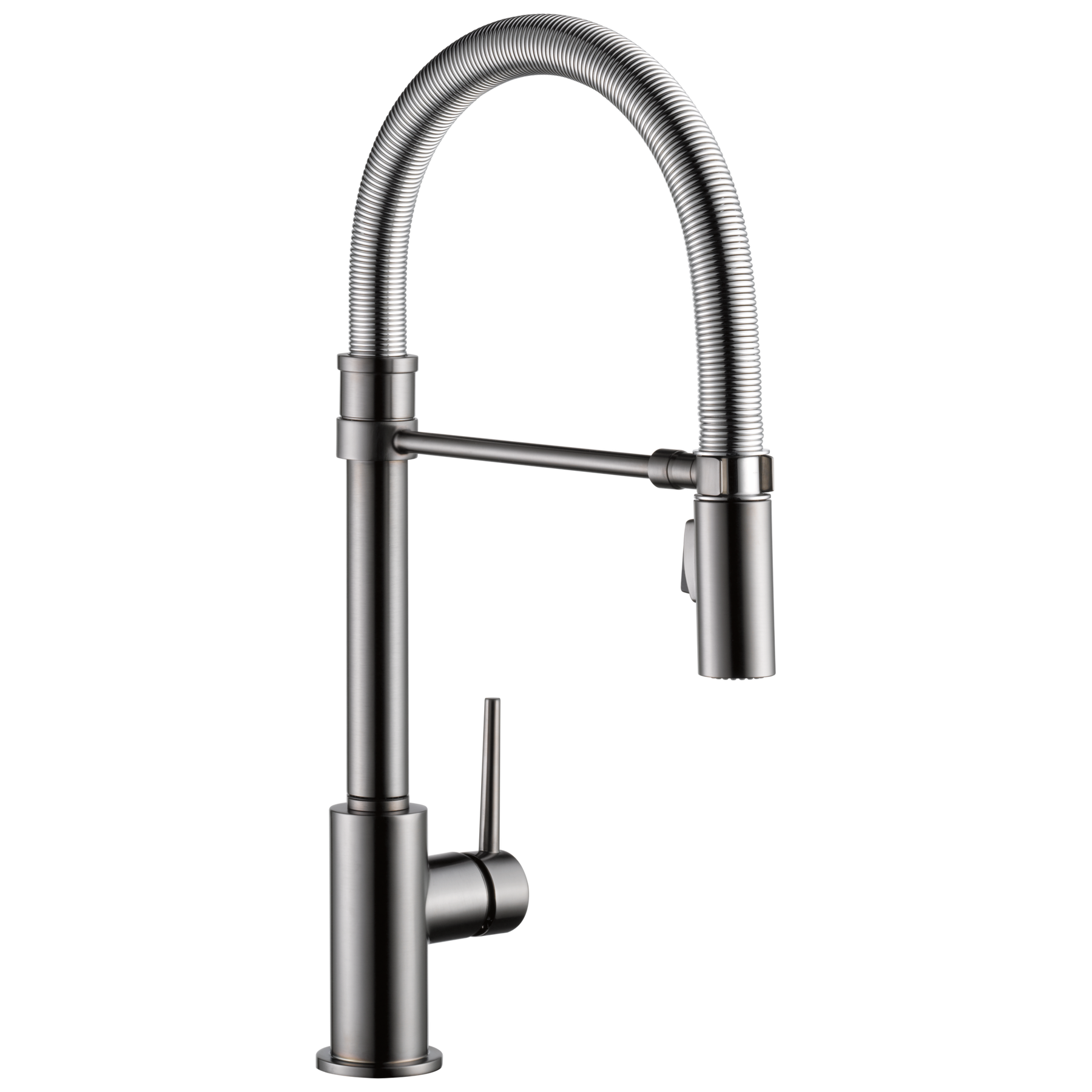 Single-Handle Pull-Down Spring Kitchen Faucet