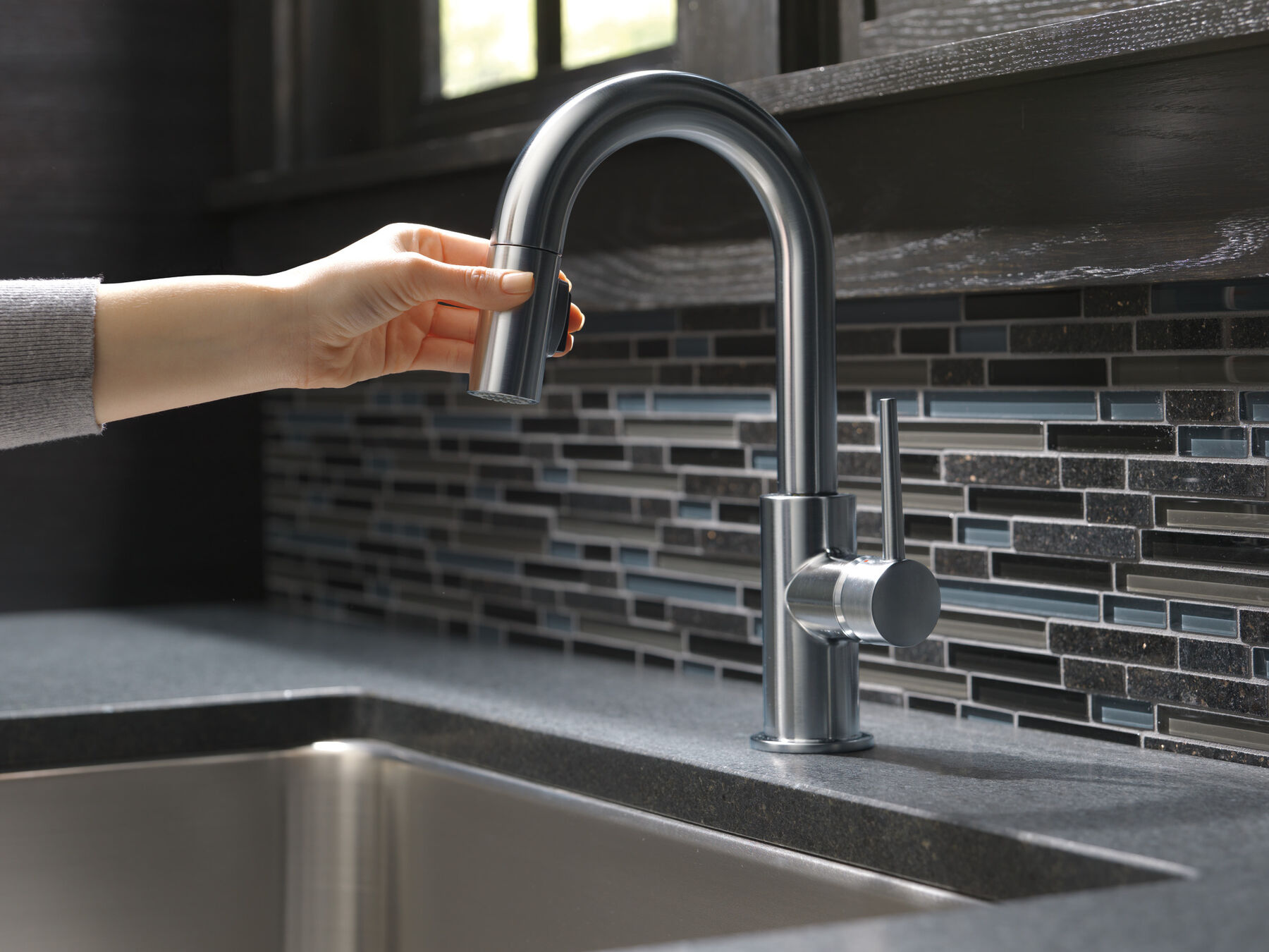 Single Handle Pull-Down Bar / Prep Faucet, image 14