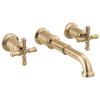 Two Handle Wall Mount Bathroom Faucet Trim - Less Handles