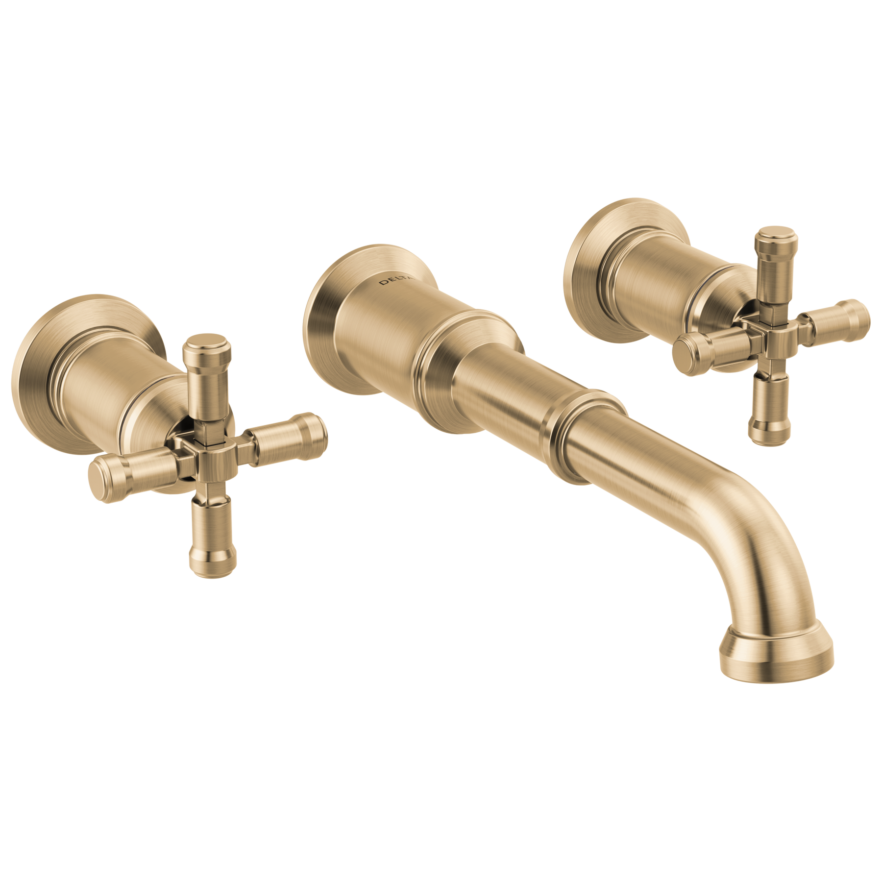 Two Handle Wall Mount Bathroom Faucet Trim - Less Handles