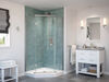 38" Frameless Neo Angle Shower Enclosure