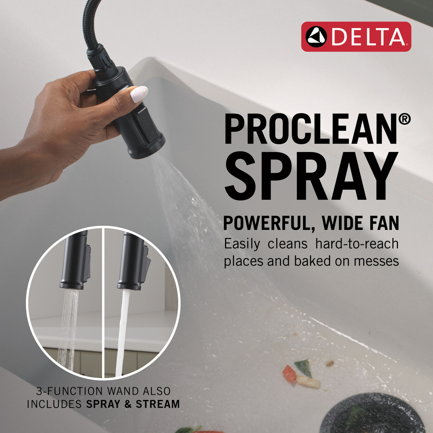 Touch2O&reg; Technology Kitchen Faucet with Touchless Technology, image 8