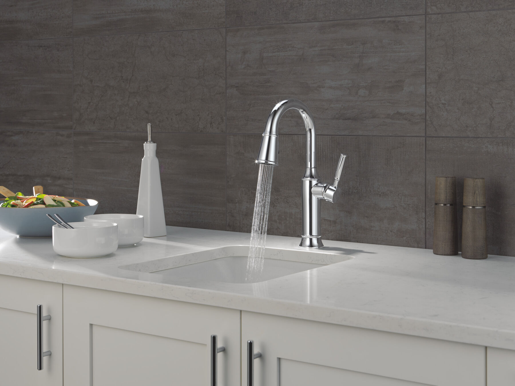 Single Handle Pull-Down Bar / Prep Faucet, image 8