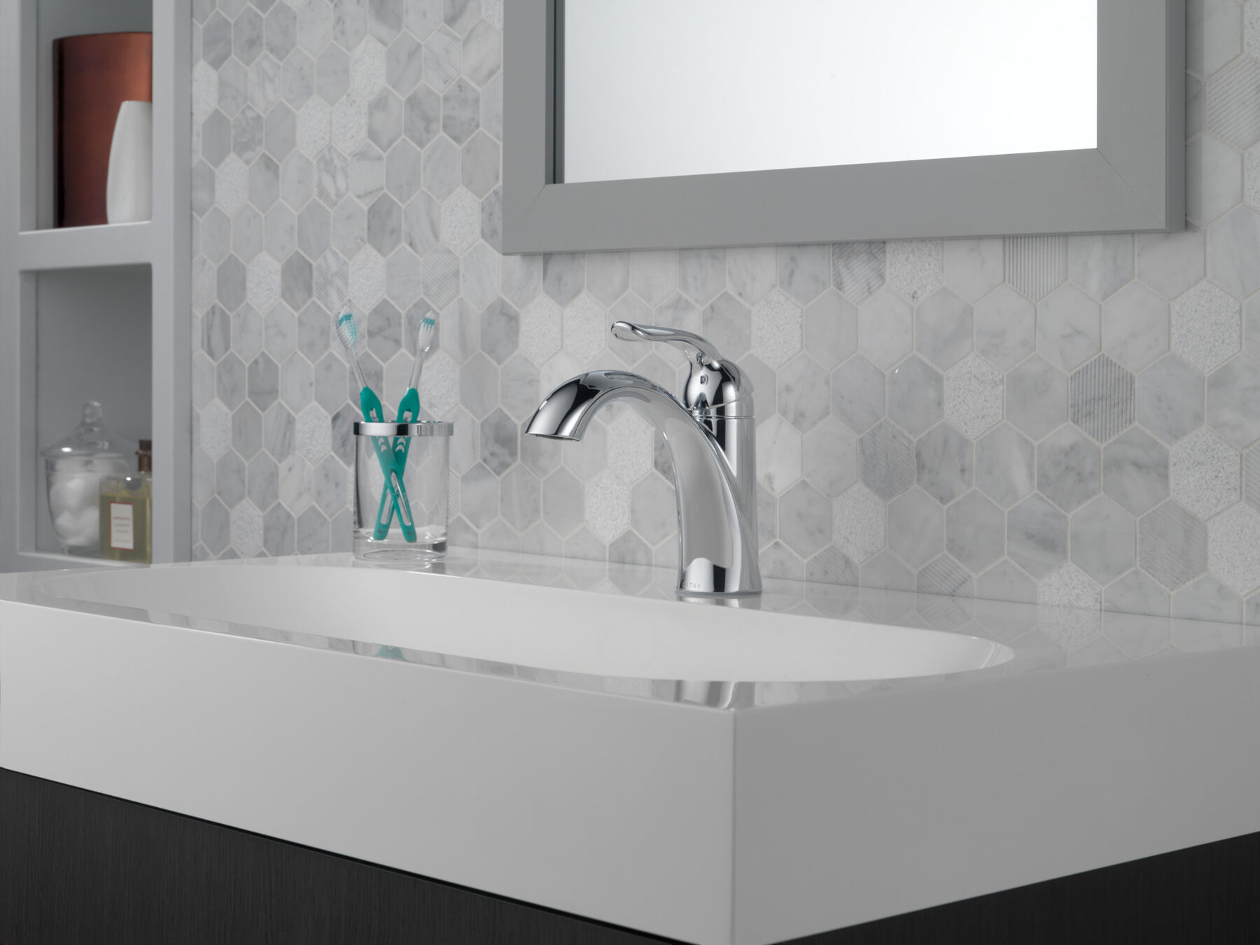 Single Handle Bathroom Faucet, image 8