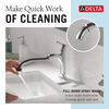 Single Handle Pull-Down Bathroom Faucet