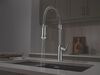 Single Handle Pull-Down Kitchen Faucet With Spring Spout