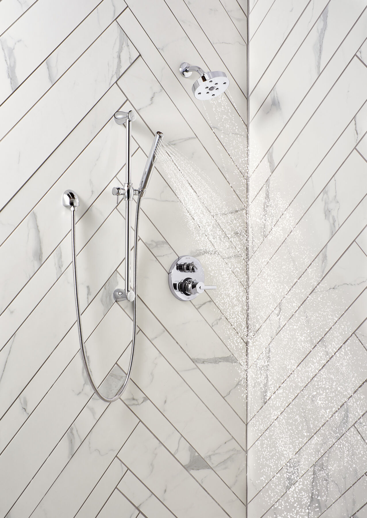Premium Single-Setting Slide Bar Hand Shower, image 8