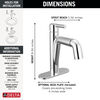 Single Handle Pull-Down Bathroom Faucet